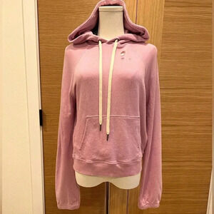 n:philanthropy - Distressed Hoodie, Lilac/Pink - Size Small - NWT